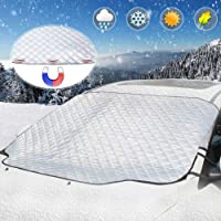 AODOOR Protector para Parabrisas- Protector de Parabrisas con imán Cubierta de Parabrisas para Coche Protege de Hielo…